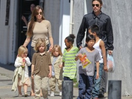 Анджелина Джоли попросила у суда единоличную опеку над шестью детьми