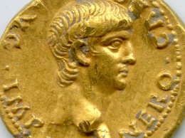 В Иерусалиме найдена редкая золотая римская монета с изображением Нерона