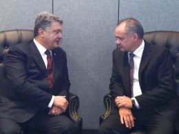 Порошенко провел встречу с президентом Словакии Андреем Киской