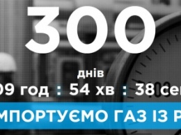 Украина уже 300 дней не покупает газ у "Газпрома"