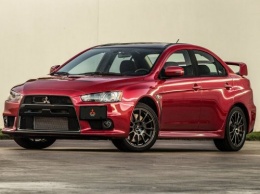 Последний экземпляр Mitsubishi Evolution Final Edition ушел с молотка за 76 600 долларов