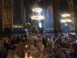 Юлия Тимошенко крестила внучку (ФОТО)