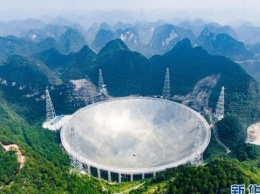 В Китае заработал радиотелескоп размером с 30 футбольных полей