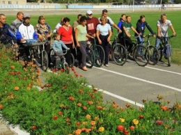 В Геническе прошли соревнования по велоспорту