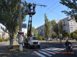 В Николаеве установили новые корейские светильники (ФОТО)