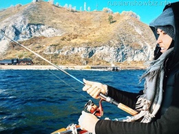 Ирина Дубцова устроила рыбалку на Байкале