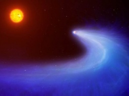 Ученые обнаружили планету, которая изображает из себя комету