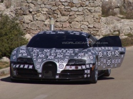 Bugatti Chiron получит гибридную систему