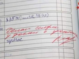 Смешные замечания в школьных дневниках "разрывают" Сеть (ФОТО)