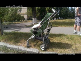 ДТП в Киеве: водитель совершил наезд на мать с ребенком в коляске и скрылся. ФОТО