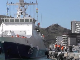 Сторожевик «Аметист» заступает на охрану морских границ Крыма