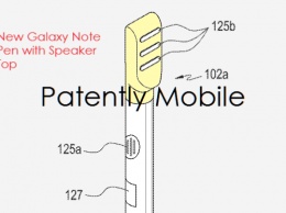 Samsung запатентовала стилус S Pen со встроенным динамиком