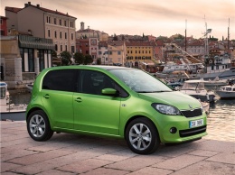 Рестайлинг Skoda Citigo - Под зонтиком