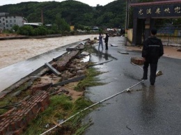В Китае более миллиона человек пострадали от тайфуна «Мэги»