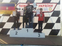 Кременчугский юный картингист стал бронзовым призером Чемпионатов Украины по картингу