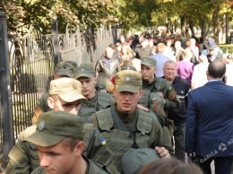 Заседание одесского суда по делу Орлова сопровождалось потасовкой (фоторепортаж)