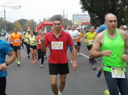 Спортсмены Днепровского меткомбината приняли участие в международном марафоне