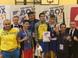 Сборная Украины выиграла международный боксерский турнир в Ирландии