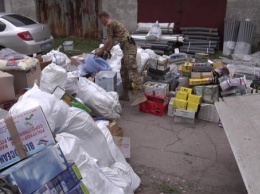 В Луганске из гаража мародера изъяли 15 тонн награбленного
