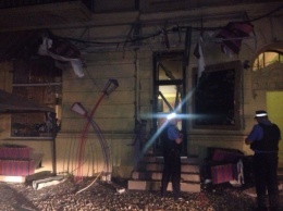 В Одессе у входа в кафе произошел мощный взрыв