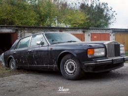 В гаражном кооперативе Харькова нашли брошенный Rolls-Royce