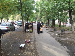 Советник мэра Одессы одолел уличных торговцев на Филатова