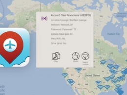 WiFox: карта паролей к Wi-Fi в аэропортах по всему миру для iOS и Android