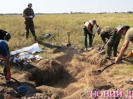На Херсонщине обнаружено захоронение солдата Красной армии времен Второй мировой войны