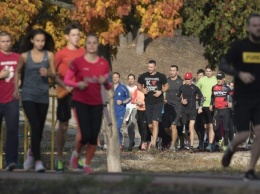 Мэр Киева Виталий Кличко дал старт 7 Киевскому международному марафону Wizz Air Kyiv City Marathon