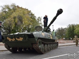 Масштабная выставка военной техники прошла в Николаеве