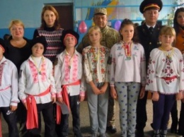 Краматорских школьников посвятили в казачат