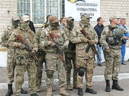 Павлоградские спецназовцы демонстрировали сельской детворе чудеса рукопашного боя