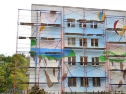 «Сепаратисты» украшают стену общежития Одесской академии связи (ФОТО)