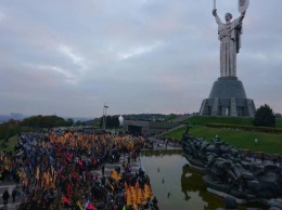 Азовцы провели в Киеве «Марш Нации»
