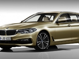 В сети опубликованы новые рендеры универсала BMW 5-Series Touring