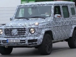 Фотошпионы запечатлели новый Mercedes-Benz G-Klasse