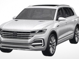 Дизайн нового Volkswagen Touareg рассекретили до премьеры