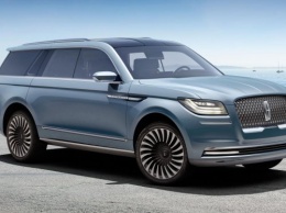 Первые шпионские снимки Lincoln Navigator появились в сети