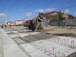 В Бердянске полным ходом идет реконструкция дороги на Косу и слободской дамбы