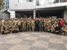 Бойцы ГФС Сумщины спецподразделения «Фантом» отправились в зону АТО