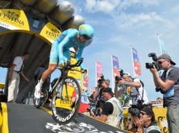 На «Тур де Франс» николаевец Андрей Гривко опережает фаворита гонки Контадора