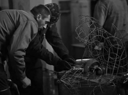 Одесский скульптор готовит 15-метровую металлическую композицию "Архангел"