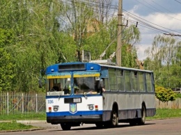 В черкасских троллейбусах запретили использовать патриотическую символику