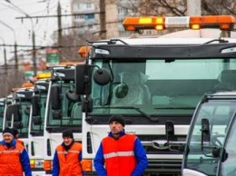 На Днепропетровщине протестировали снегоуборочную технику