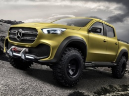 Mercedes рассекретил прототип пикапа X-Class