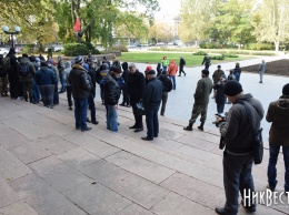 В Николаеве участников форума партии Медведчука заблокировали в столовой ОГА