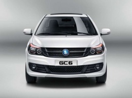 Geely собирается начать продажи седана GC6 на российском авторынке