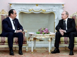 Президенты Франции и России обсудили кризис в Греции