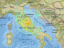 В центральной Италии за ночь произошли десятки афтершоков