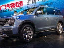 На рынке Китая появился внедорожник GAC Trumpchi GS8